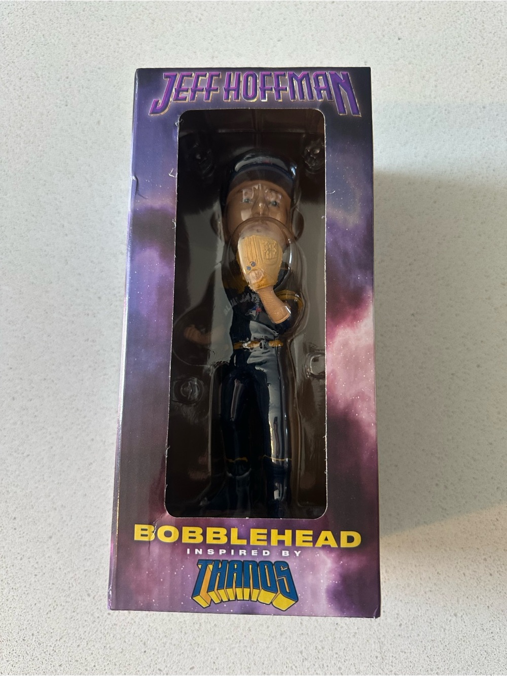 2025 Toronto Blue Jays Baseball Jeff Hoffman Thanos Bobblehead SGA Giveaway MLB